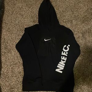 Nike F.C. Men's Pullover Fleece Hoodie Black